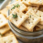 Sourdough Discard Crackers First Image First Image