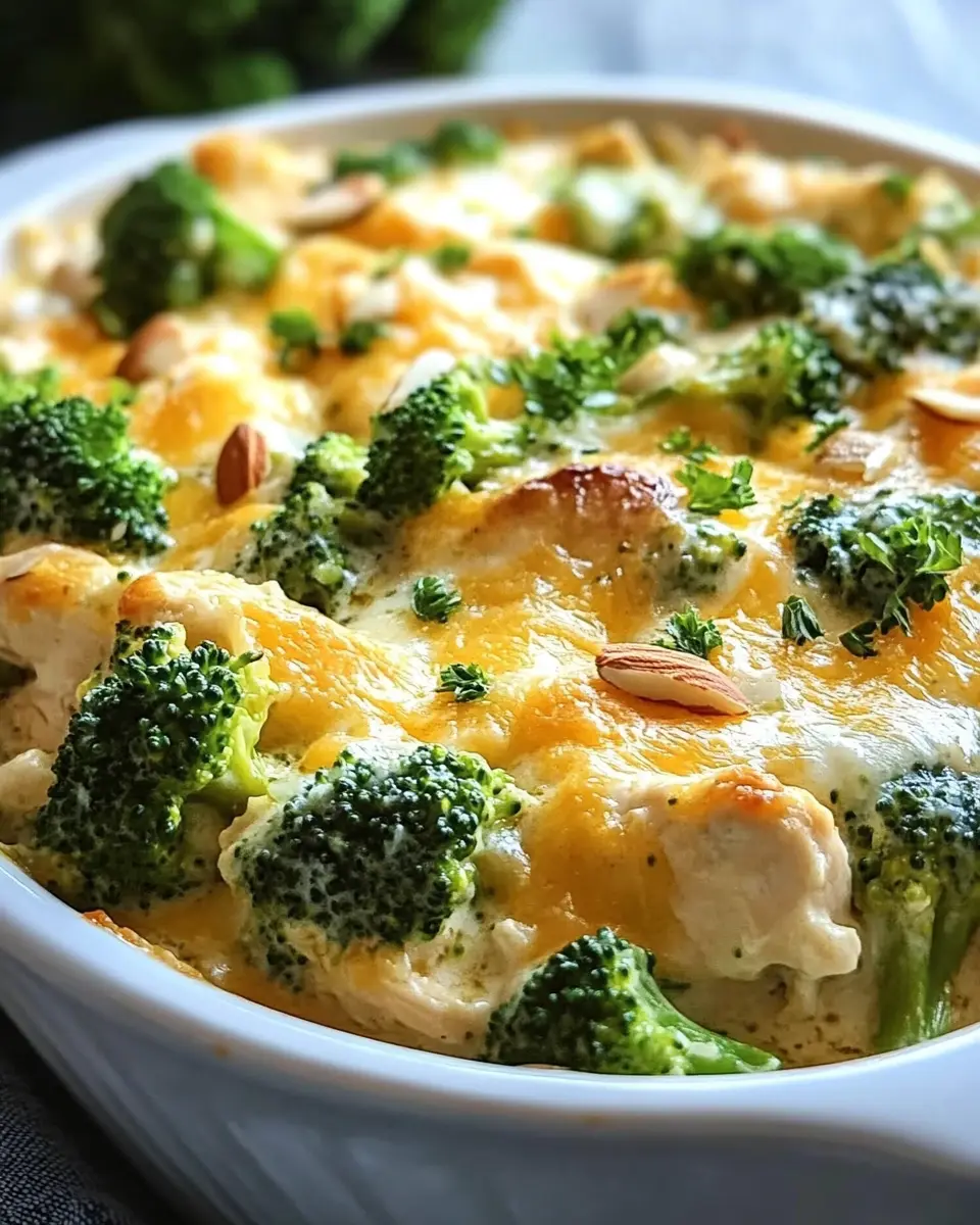 Creamy Keto Broccoli Chicken Casserole First Image First Image