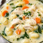 Crockpot Chicken Gnocchi Soup First Image First Image