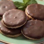 Thin Mint Cookies made with Ritz Crackers (2 Ingredients) First Image First Image