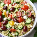 Mediterranean Orzo Salad First Image First Image