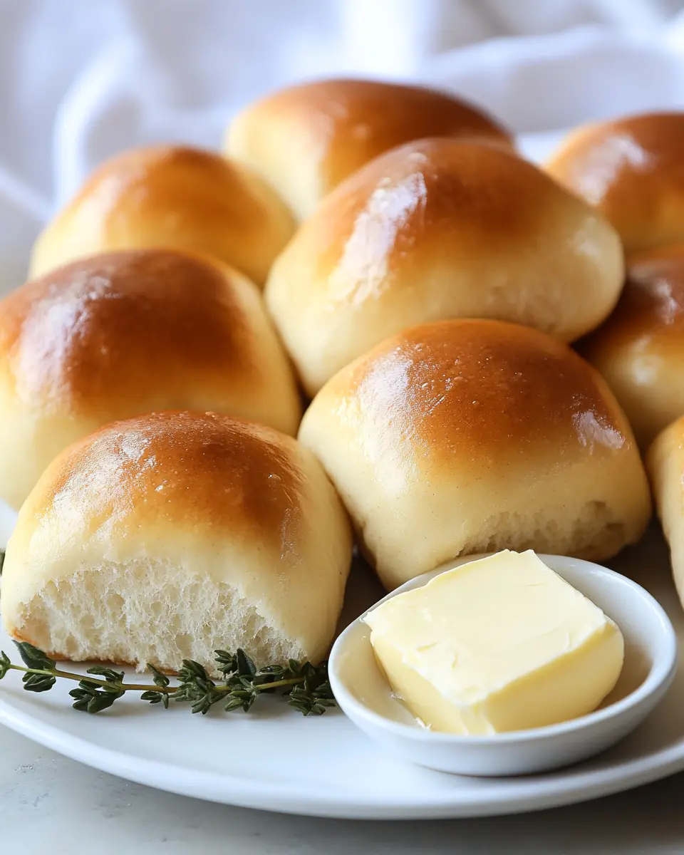 Sourdough Texas Roadhouse Dinner Rolls First Image First Image
