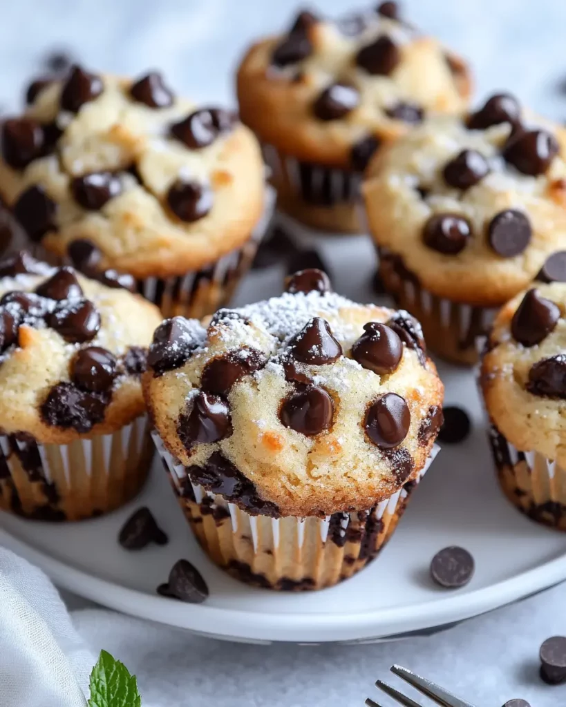 Sourdough Chocolate Chip Muffins First Image First Image