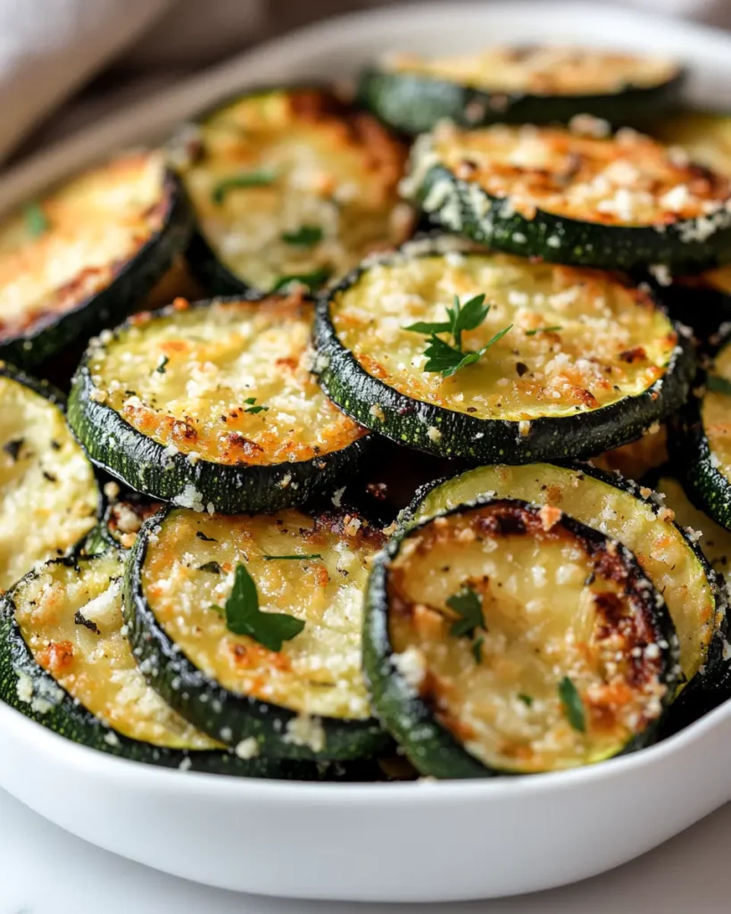 Roasted Parmesan Zucchini First Image First Image