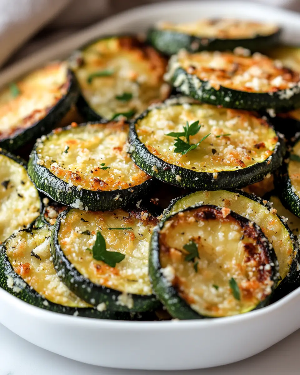 Roasted Parmesan Zucchini First Image First Image