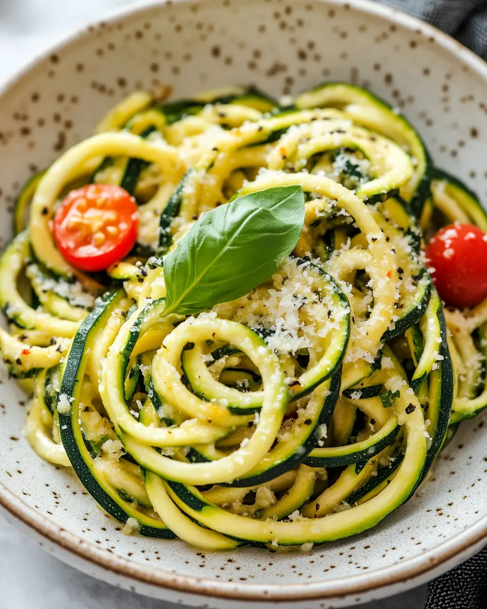 Zucchini Noodles First Image First Image