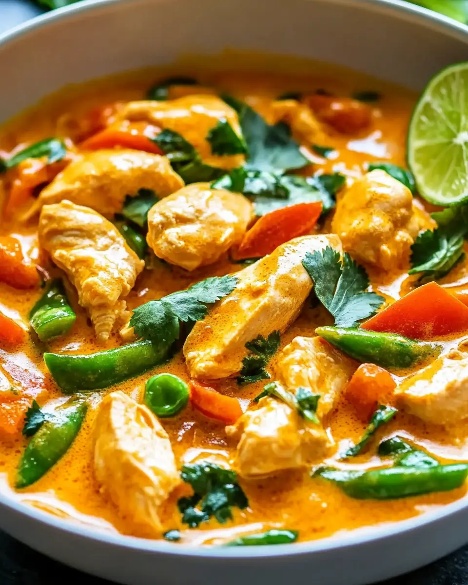 Thai Chicken Coconut Curry First Image First Image