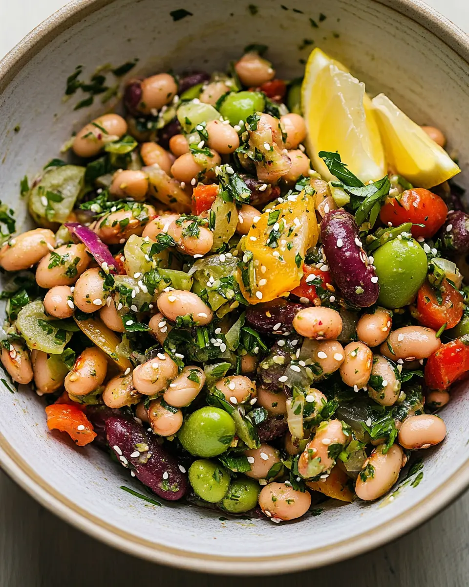 Marinated Za'atar Bean Salad First Image First Image