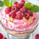 Raspberry Cottage Cheese Mousse First Image First Image
