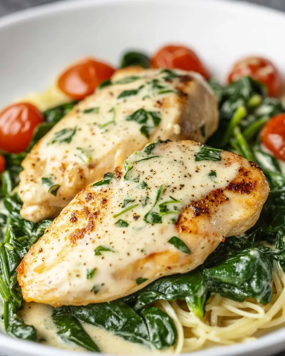 Instant Pot Chicken Florentine First Image First Image