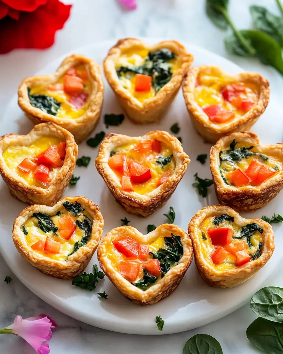 Mini Quiche Hearts First Image First Image