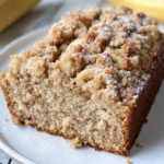 Easy Sourdough Banana Bread with Streusel Topping First Image First Image