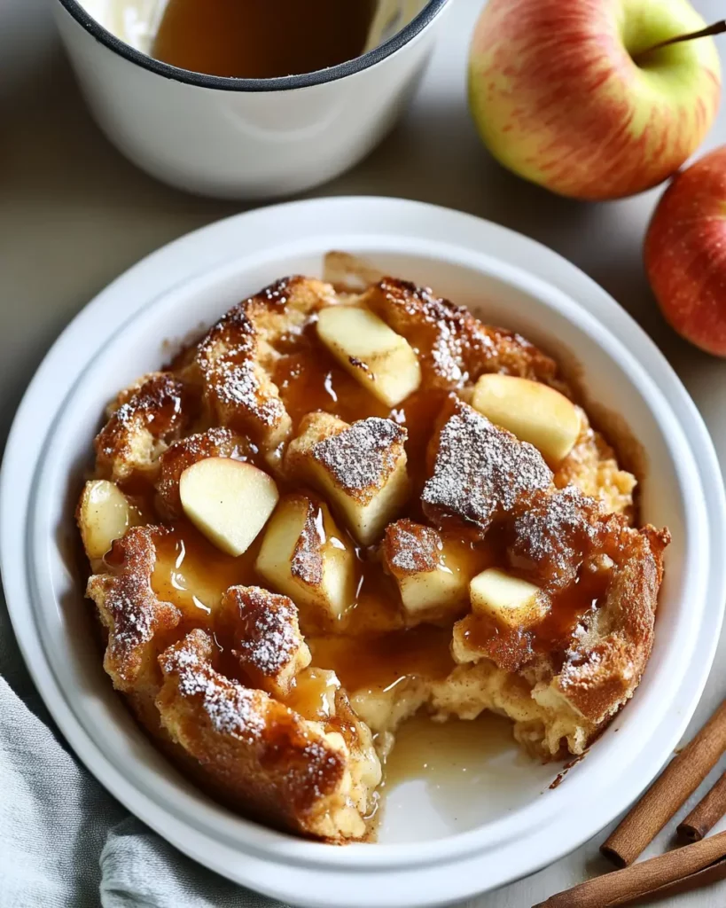 Apple Cinnamon Sourdough French Toast Casserole First Image First Image