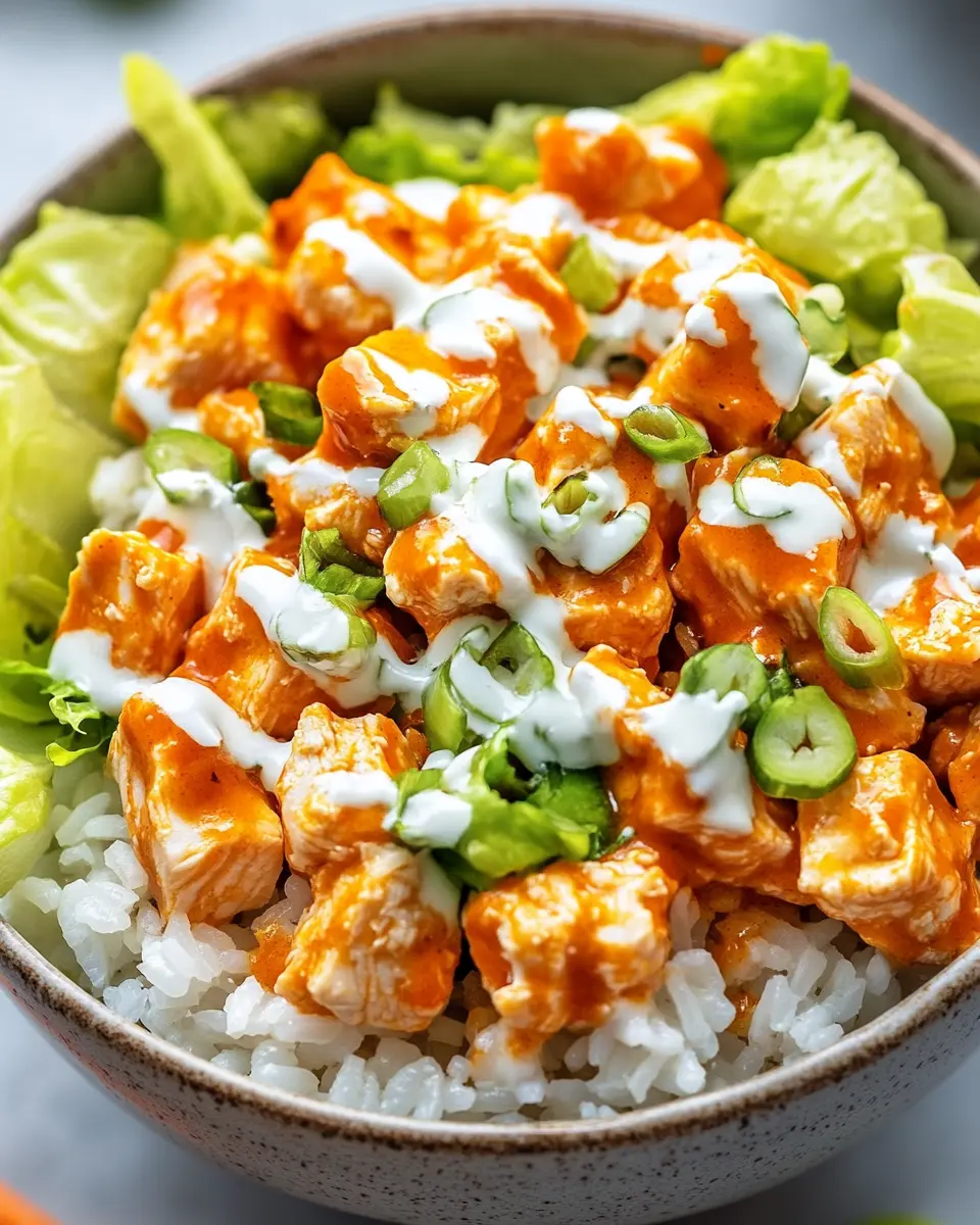 Buffalo Chicken Rice Bowl First Image First Image