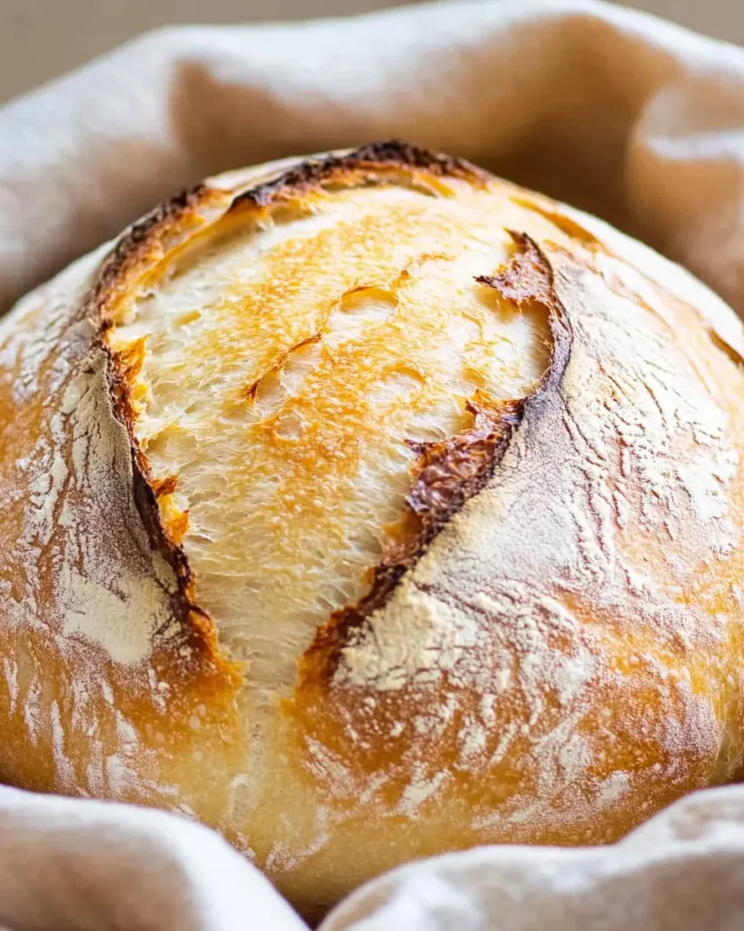 Easiest Ever No Knead Sourdough Bread First Image First Image