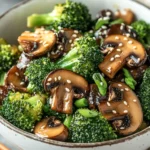 Vegan Broccoli and Mushroom Stir Fry First Image First Image