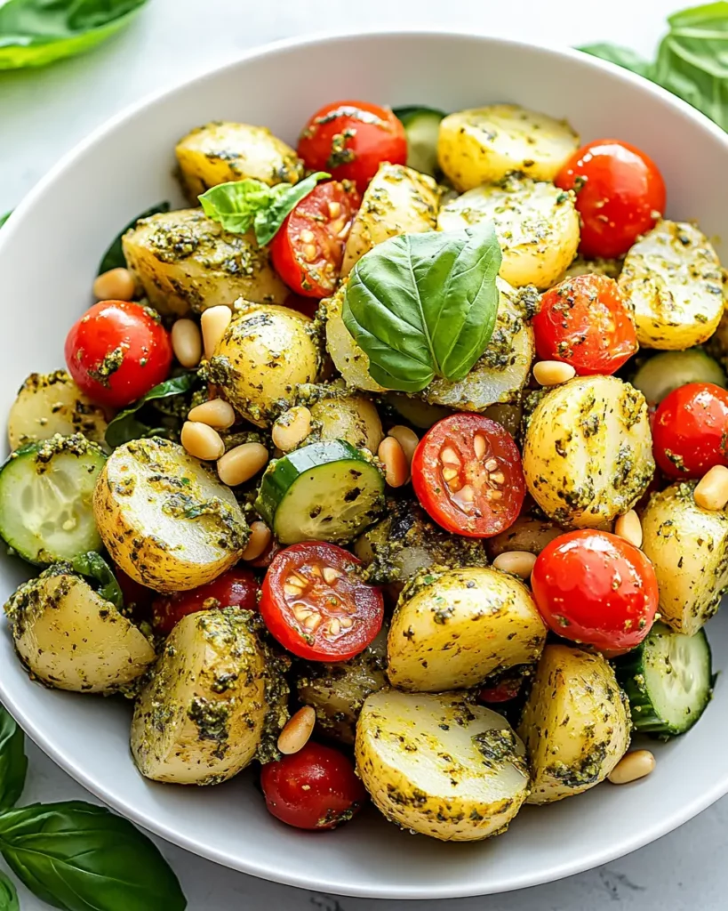 Pesto Potato Salad First Image First Image