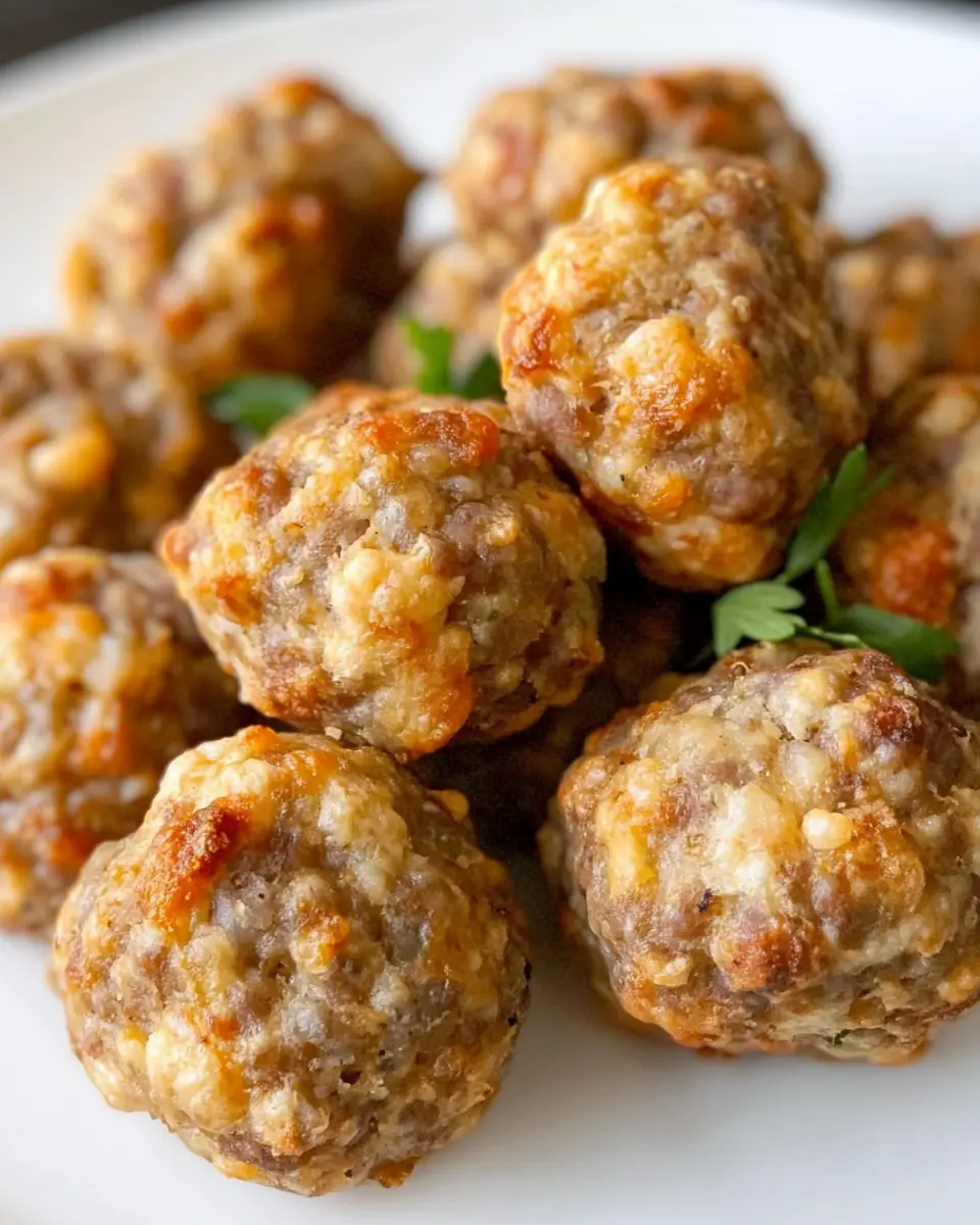 Sourdough Sausage Balls First Image First Image