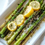 Roasted Asparagus with Lemon & Parmesan First Image First Image