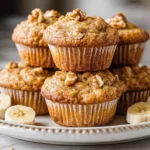 Sourdough Banana Nut Muffins First Image First Image