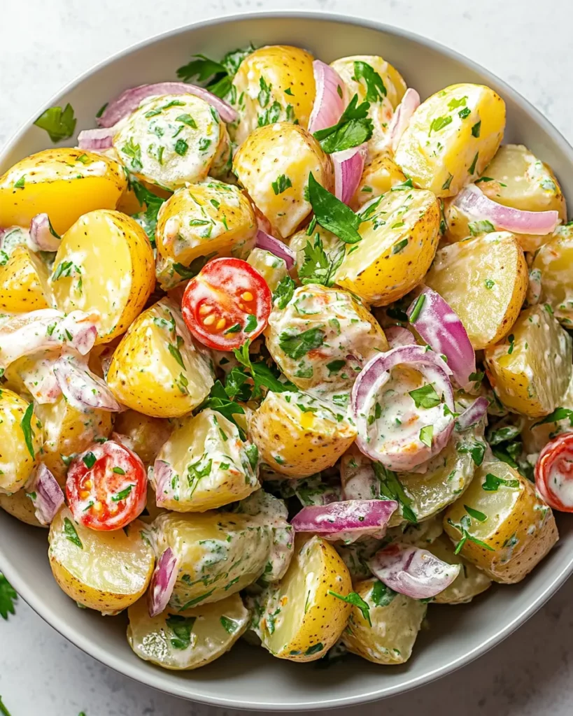Healthy Greek Yogurt Potato Salad First Image First Image