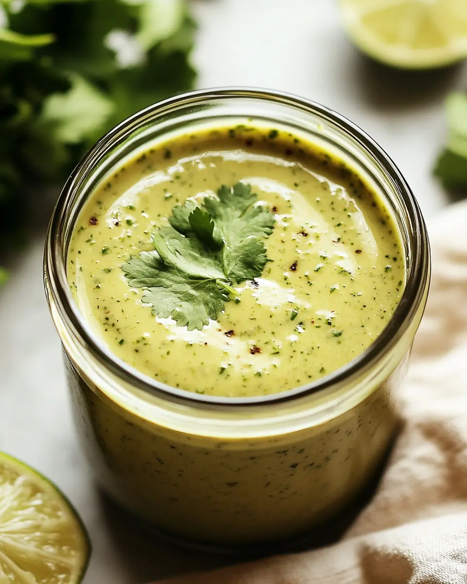 Creamy Cilantro Lime Dressing First Image First Image