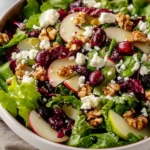 Crunchy Cranberry Walnut Salad First Image First Image