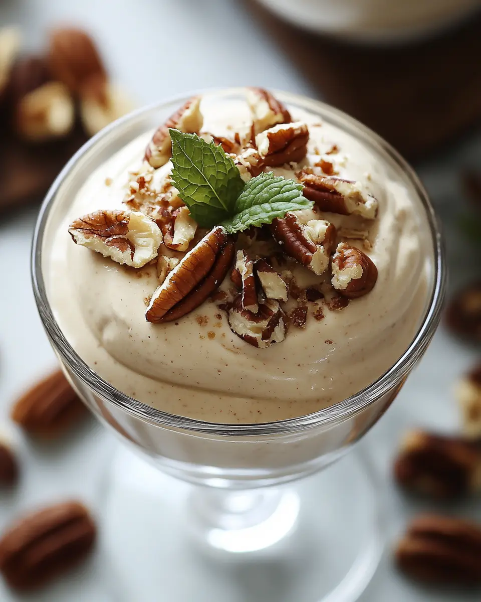 Maple Pecan Cottage Cheese Mousse First Image First Image