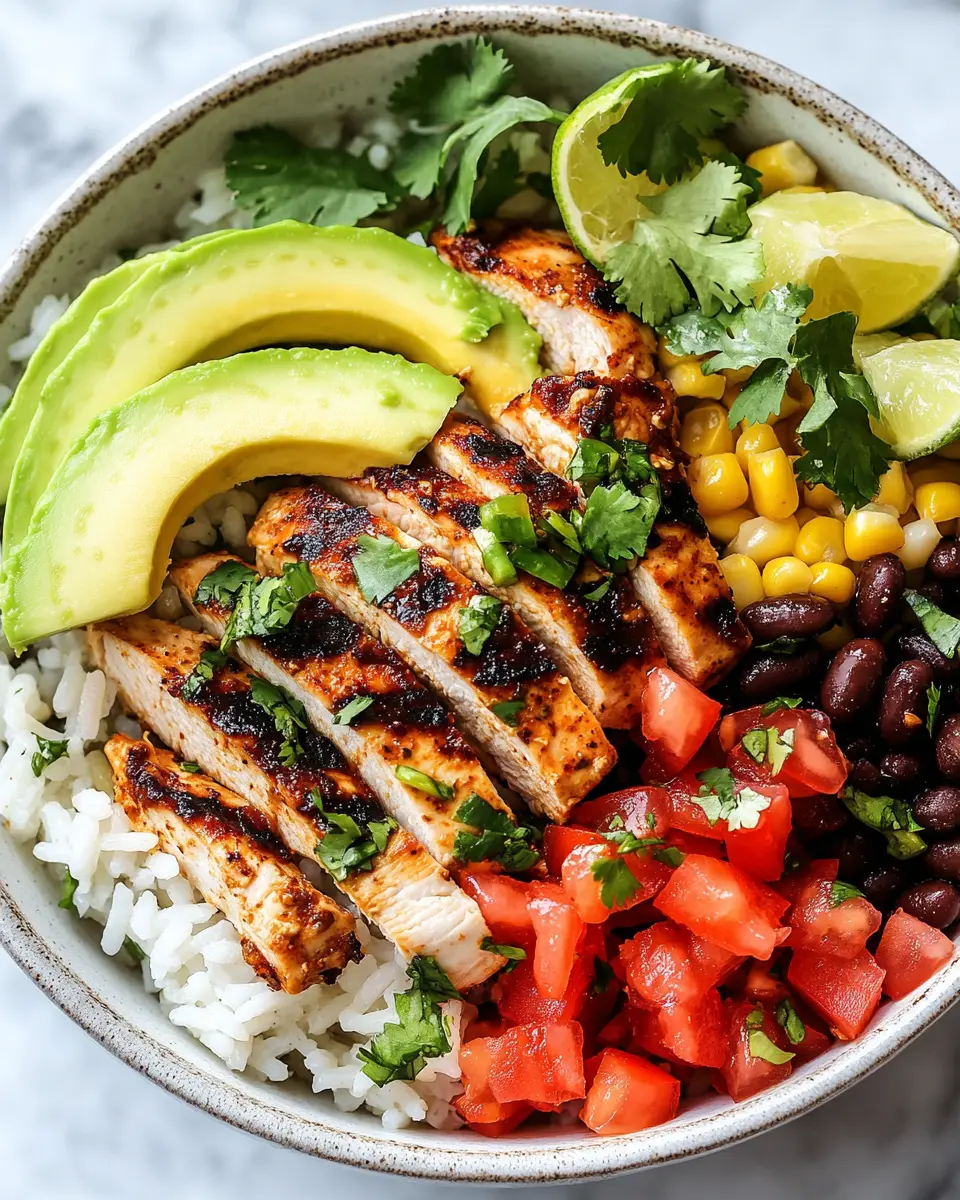 Chipotle Chicken Rice Bowl First Image First Image