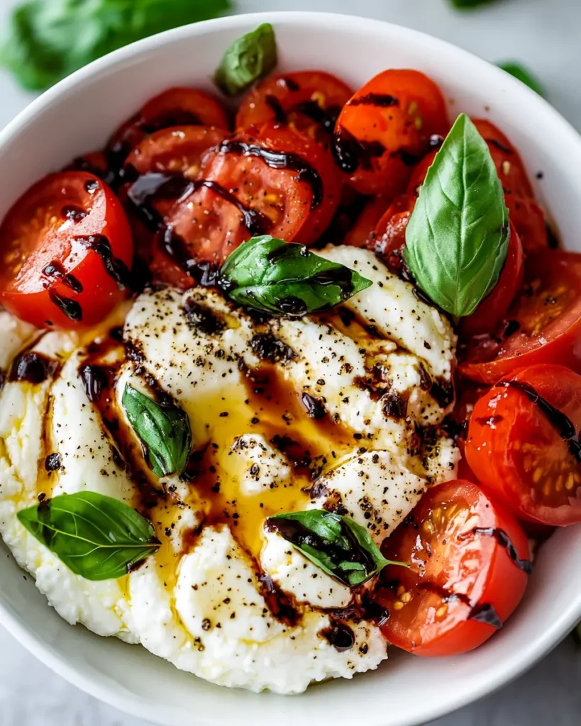 Caprese Cottage Cheese Bowl First Image First Image