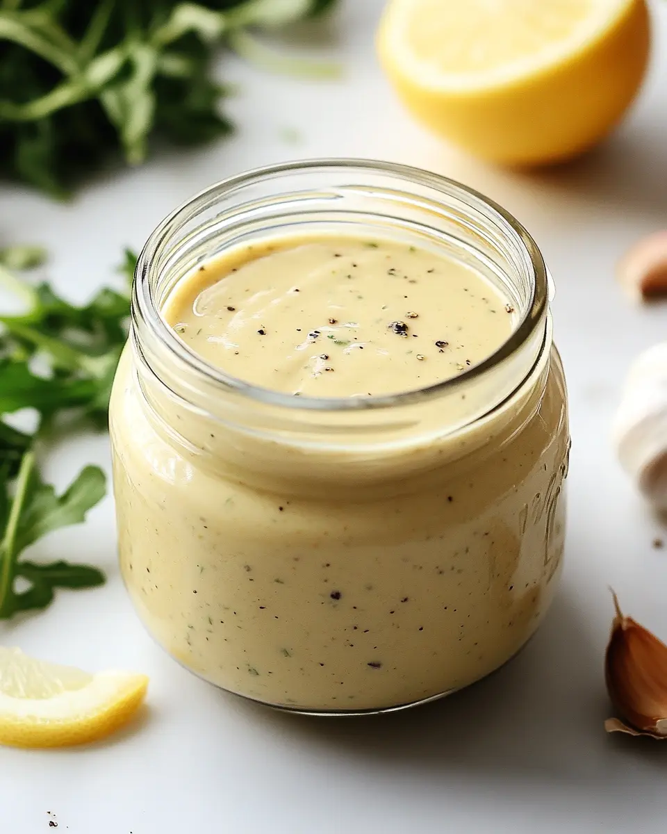 Homemade Caesar Salad Dressing First Image First Image