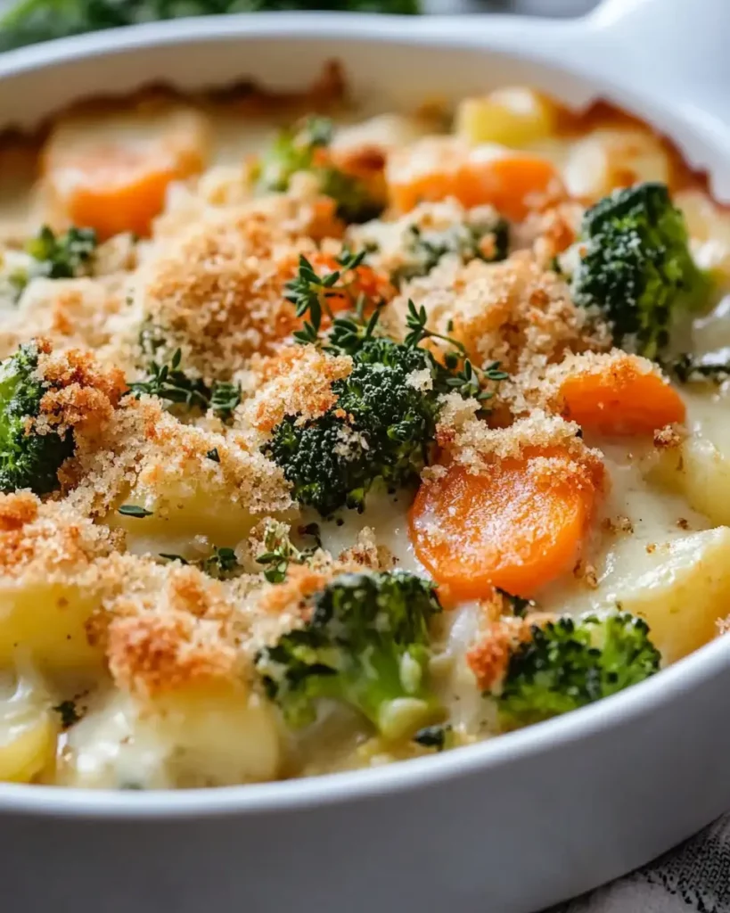 Creamy Winter Vegetable Casserole First Image First Image