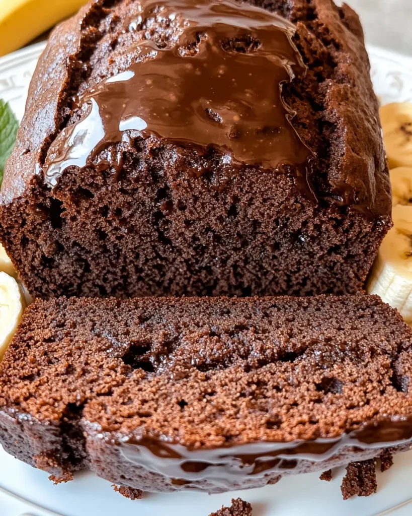 Sourdough Chocolate Banana Bread First Image First Image
