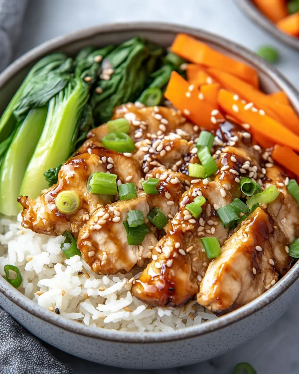 Teriyaki Chicken Rice Bowl First Image First Image