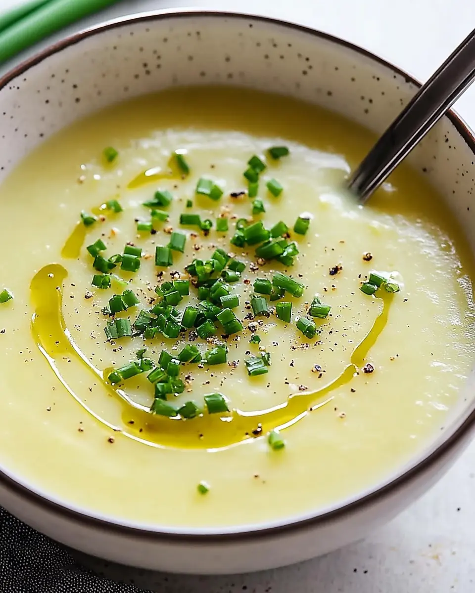 Simple Potato Leek Soup First Image First Image