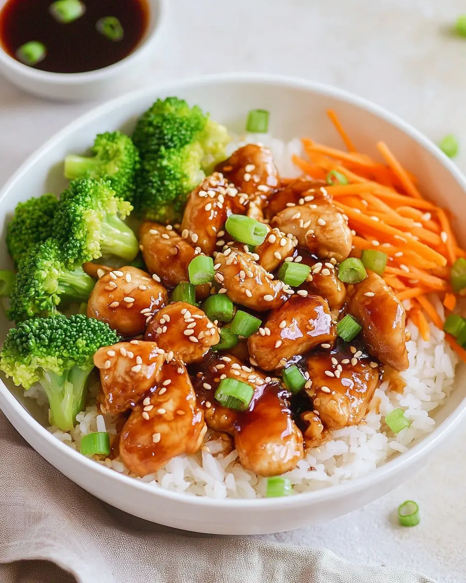 Teriyaki Chicken Bowl First Image First Image