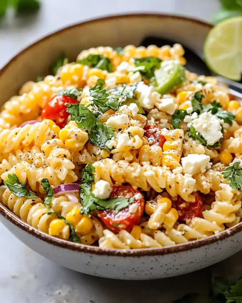 Healthy Street Corn Pasta Salad First Image First Image