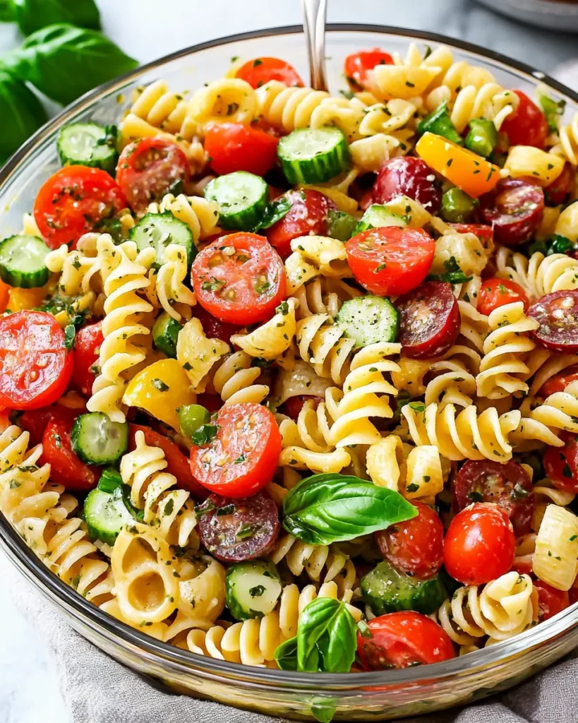 Italian Dressing Pasta Salad First Image First Image