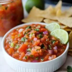 Easy Homemade Salsa First Image First Image