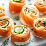 Smoked Salmon Pinwheels First Image First Image