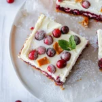 Sourdough Discard Cranberry Bliss Bars First Image First Image