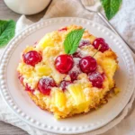 Crockpot Cherry Pineapple Dump Cake First Image First Image