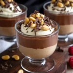 Peanut Butter & Chocolate Cottage Cheese Mousse First Image First Image