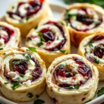 Cranberry Feta Pinwheels First Image First Image