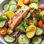 Keto Salmon Avocado Salad First Image First Image