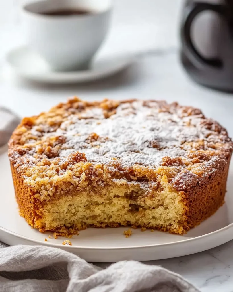 Sour Cream Coffee Cake First Image First Image