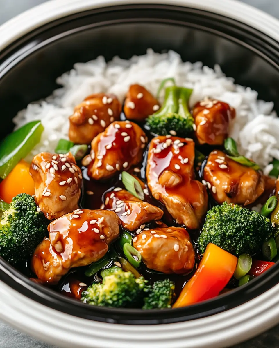 Dump and Go Crockpot Teriyaki Chicken First Image First Image