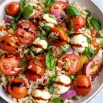 Caprese Rice Salad First Image First Image