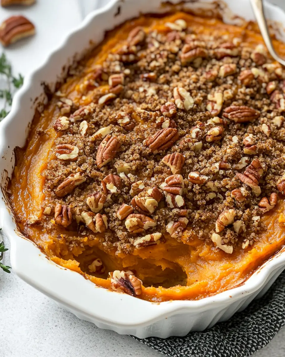 Paula Deen Sweet Potato Casserole First Image First Image