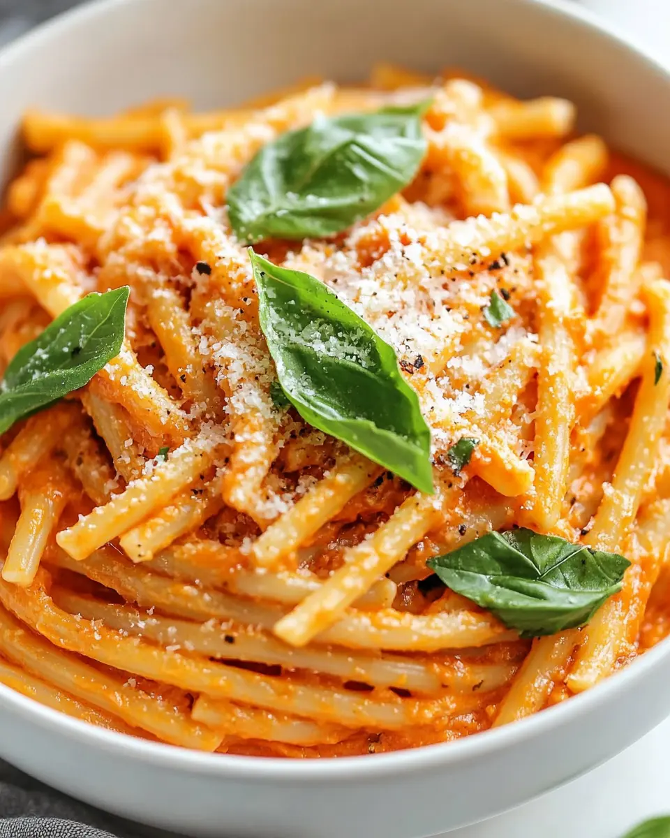 One Pot Creamy Tomato Pasta First Image First Image